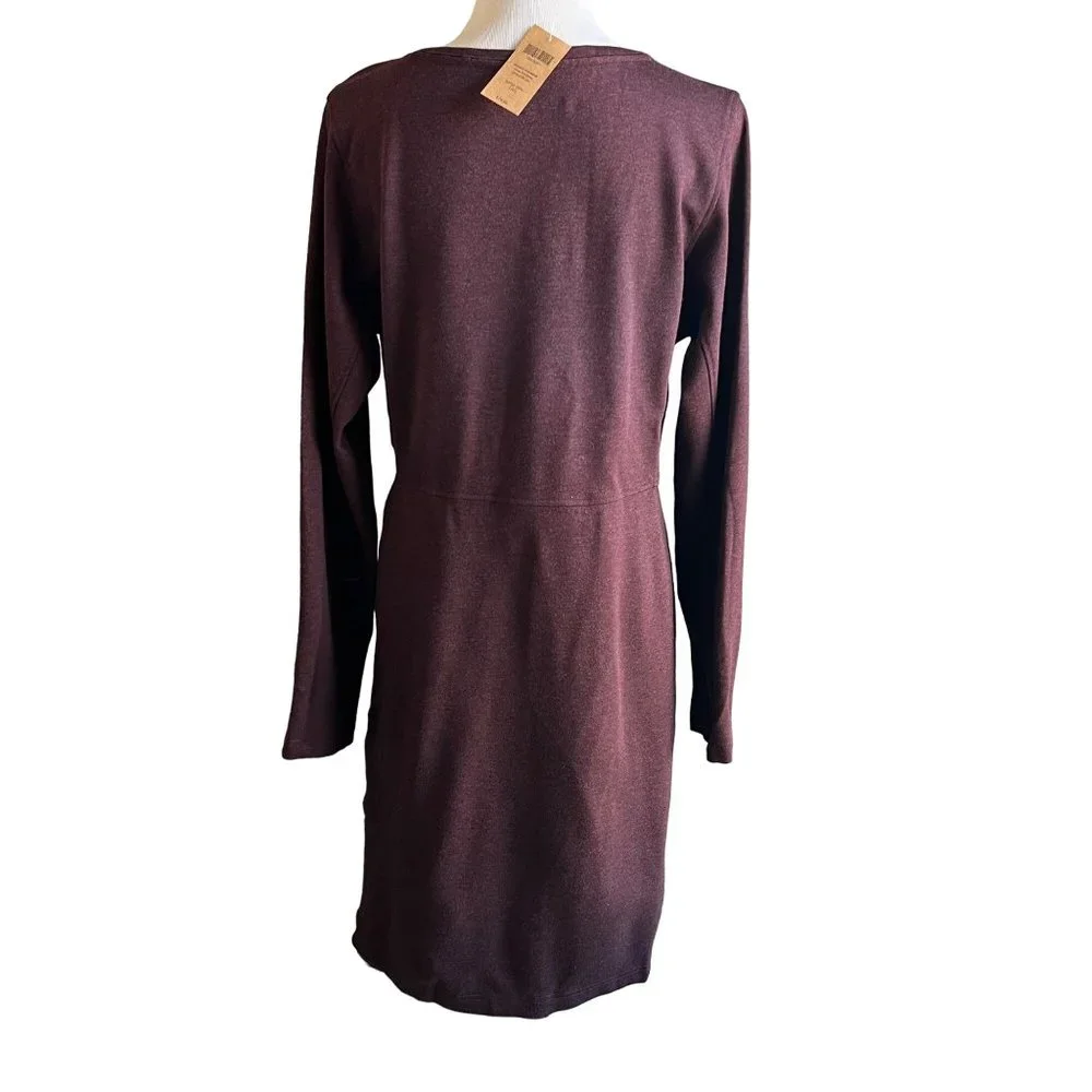 Duluth Trading Company Women's Wearwithall Ponte Knit Dress NWT XL